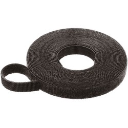 ROLLO DE VELCRO 16mmX25MTS NEGRO