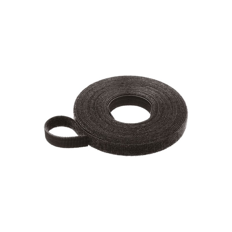ROLLO DE VELCRO 25mmX25MTS NEGRO