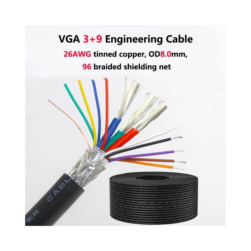 CABLE VGA 3 COAX + 9 HILOS APANTALL LSZH