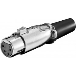 CONECTOR XLR4 HEMBRA AEREO...