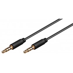 CABLE MINIJACK 4POLOS M-M...