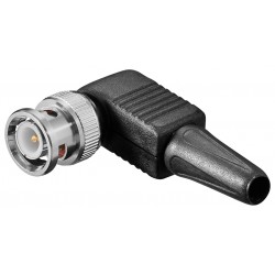 CONECTOR BNC MACHO CODO 90º...