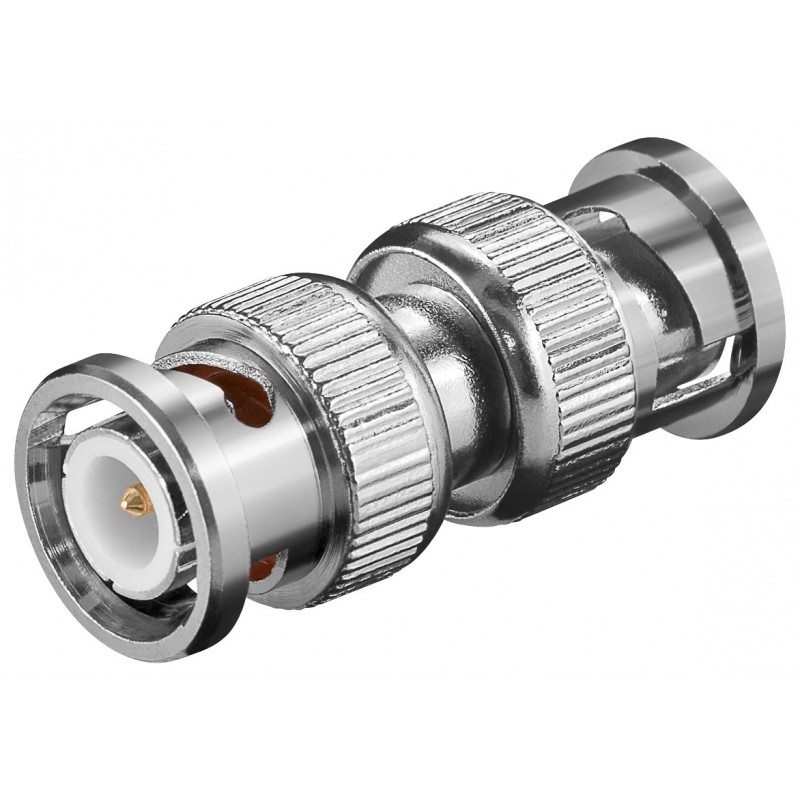 ADAPTADOR BNC M-M BARRILETE 50 Ohm