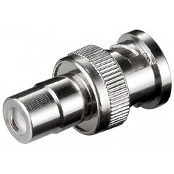 ADAPTADOR BNC MACHO-RCA HEMBRA