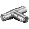 ADAPTADOR BNC H-2 HEMBRAS EN "T"