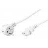 CABLE ALIMENTACION RED-CPU C13 5M BLANCO