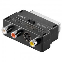 PASTILLA EUROCONECTOR M-3xRCA H+SVHS H