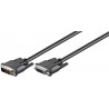 CABLE DVI-D (24+1) M-H 2MTS NEGRO