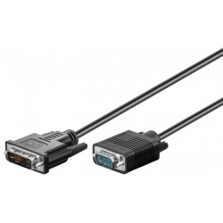 CABLE DVI-A (12+5) M-VGA M...