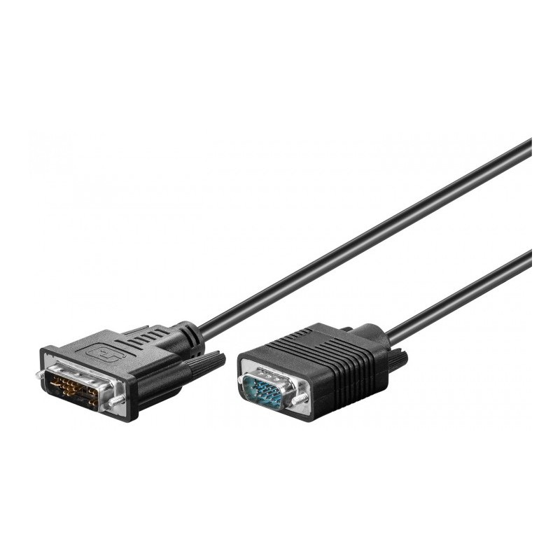 CABLE DVI-A (12+5) M-VGA M 15MTS NIKEL
