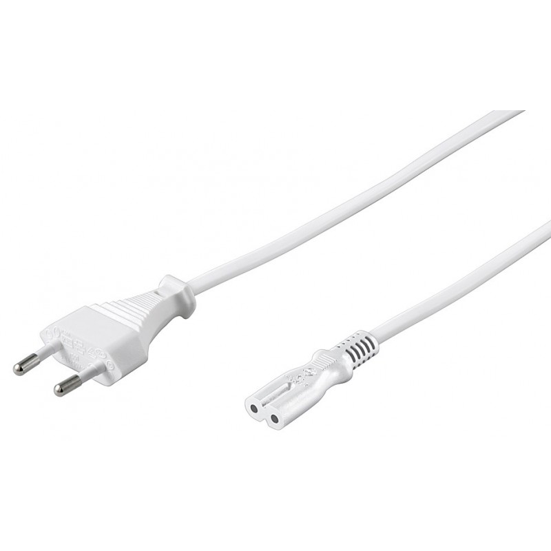 CABLE ALIMENTACION RED-FORMA 8 1,5M BLAN