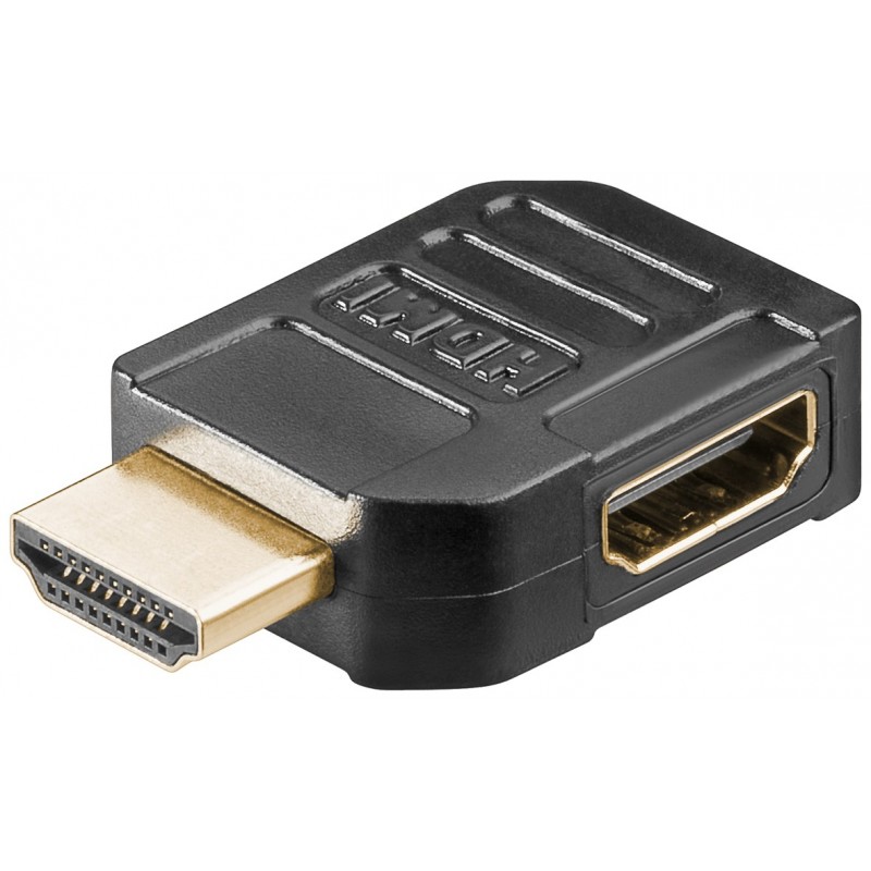 ADAPTADOR HDMI M-H CODO LATERAL 90º