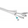 CUBRE CABLEFUNDAEXPANDIBLE+VELCRO 1,8M B