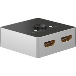 SWITCH HDMI 2 ENTRADAS 1 SALIDA "BOTON"