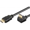 CABLE HDMI M Recto-M Codo 4K 0,5M (270º)