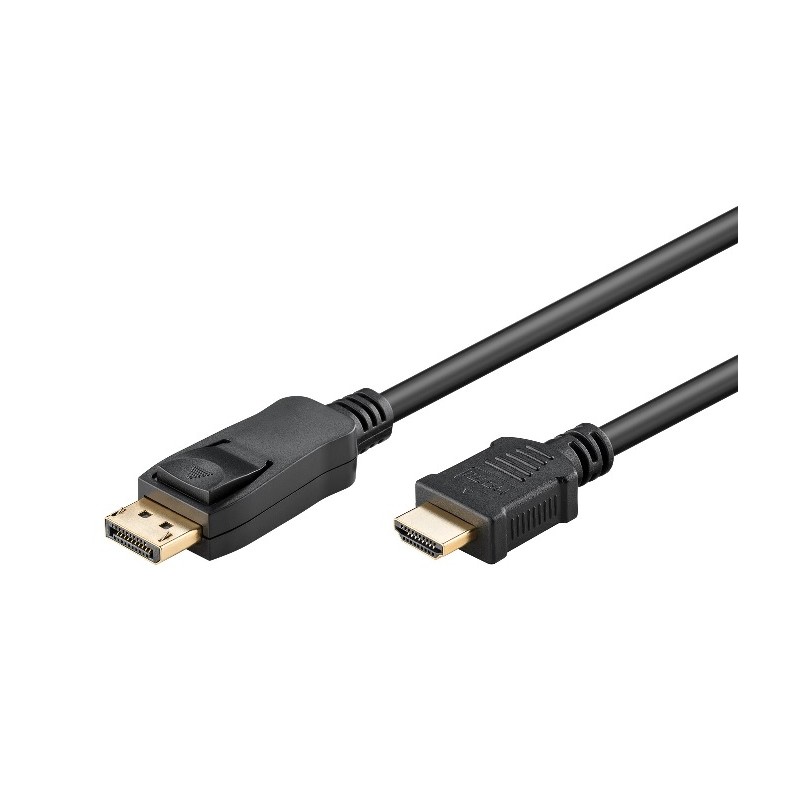CABLE DISPLAYPORT M-HDMI MACHO 1M 4K@60H