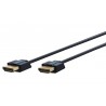 CABLE HDMI M-M 4K 1M AZUL SLIM Clicktron