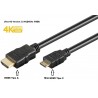 CABLE HDMI MACHO-MINI HDMI MACHO 3M 4K60