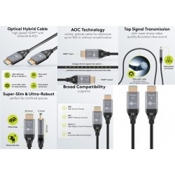CABLE HDMI M-M V.2.1 20M...