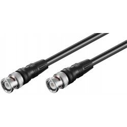 CABLE RG59 BNC M-M 1MTS NEGRO