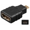 ADAPTADOR HDMI HEMBRA-MICRO HDMI M Pasti