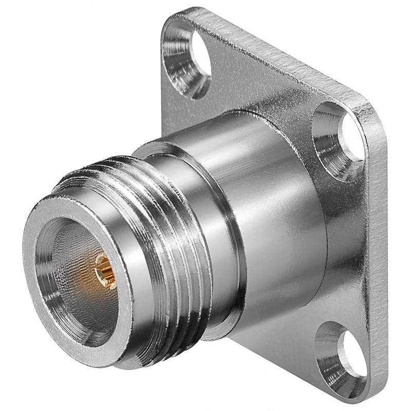 CONECTOR N HEMBRA CHASIS CUADRADILLO