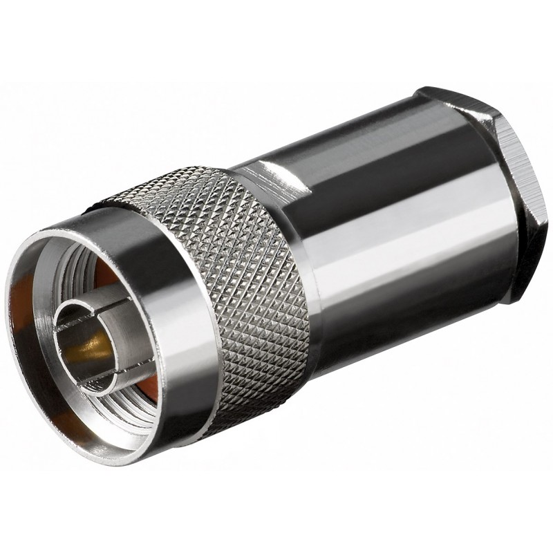 CONECTOR N MACHO RG213 SOLDAR 11mm