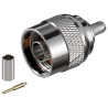 CONECTOR N MACHO RG58 CRIMPAR 5,2mm