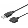 CABLE APPLE 30 POLOS USB 1,5M NEGRO