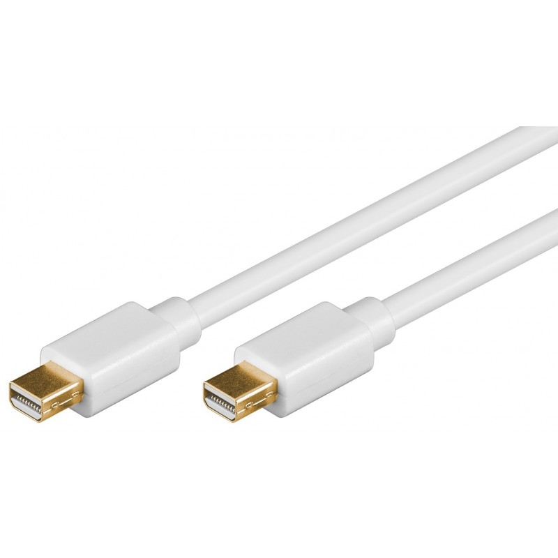 CABLE MINIDP M-M 5M BLANCO Thunderbolt