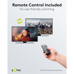 SWITCH HDMI 4 ENTRADAS 2 SALIDAS+MA 4K30