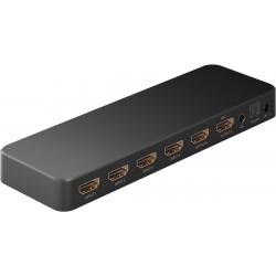 SWITCH HDMI 4 ENTRADAS 2 SALIDAS+MANDO4K