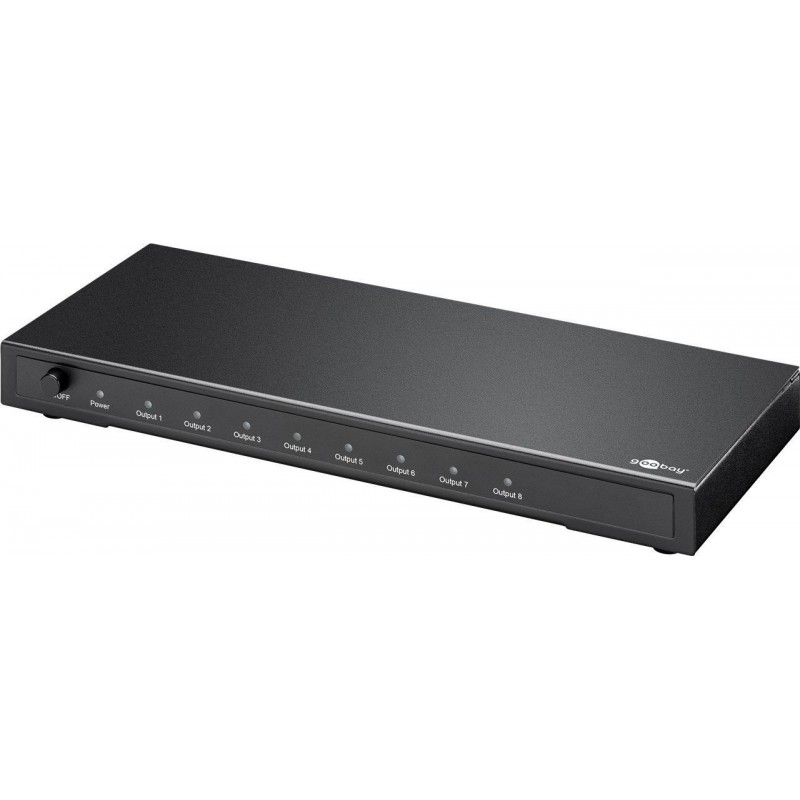 SPLITTER HDMI 1 ENTRADA 8 SALIDAS HD 4K