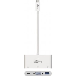 ADAPTADOR USB C M-VGA H+USB...
