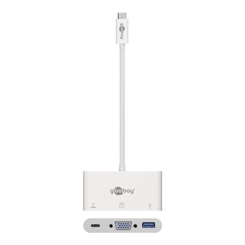 ADAPTADOR USB C M-VGA H+USB 3.0+USB C