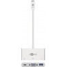 ADAPTADOR USB C M-VGA H+USB 3.0+USB C