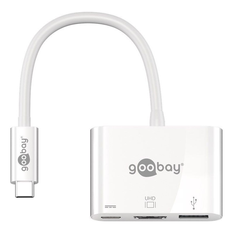 ADAPTADOR USB C M-HDMI H+USB 3.0+USB C