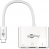 ADAPTADOR USB C M-HDMI H+USB 3.0+USB C