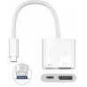 ADAPTADOR USB C M-DISPLAYPORT H+C 15cm