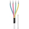 CABLE 4 x RG59 (4 COAXIALES 75Ohm)BLANCO