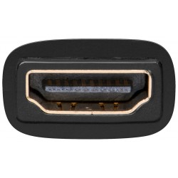 ADAPTADOR HDMI HEMBRA-DVI-D HEMBRA ORO