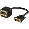 DUPLICADOR 1xDVI MACH-2xDVI HEMBRA 15cm