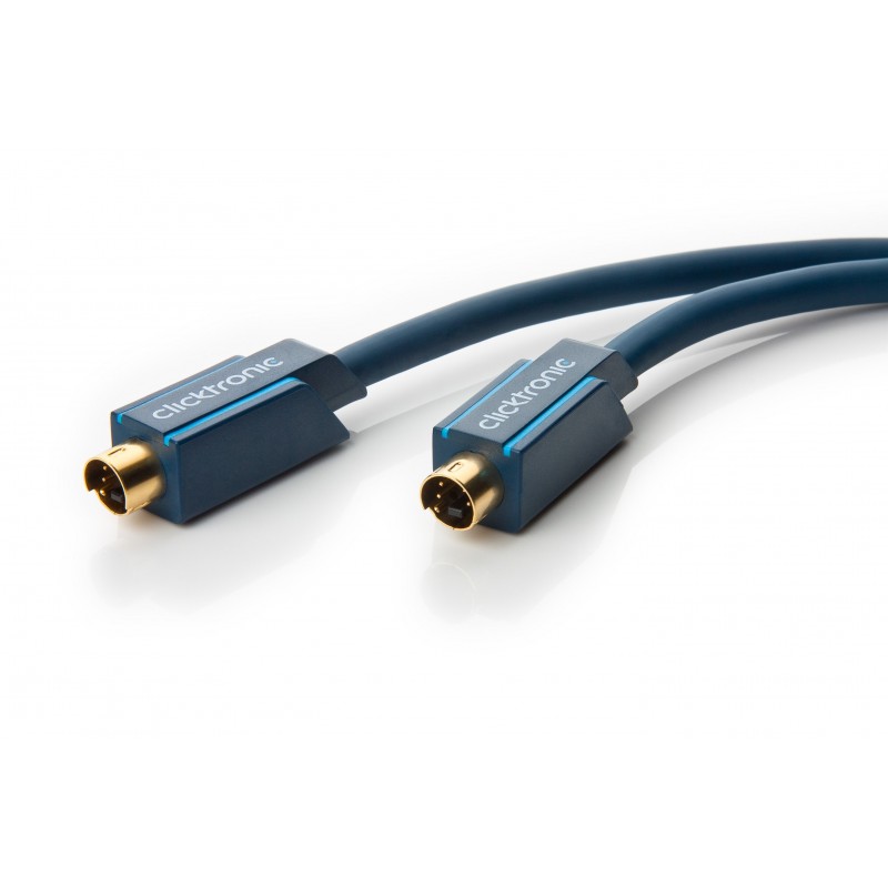 CABLE SVHS MINIDIN 4P M-M 20MCLICKTRONIC