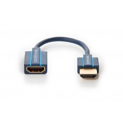 CABLE HDMI M-H 0,1M 4K@60 CLICKTRONIC