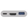 ADAPTADOR USB C M-HDMI H+3USB3.0+USB C