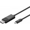 CABLE USB C M-DISPLAYPORT M 1,2M 4K@60Hz
