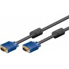 CABLE VGA M-M 5MTS CARCASA AZUL