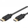 CABLE DISPLAYPORT M-M 1MTS NEGRO v1.1