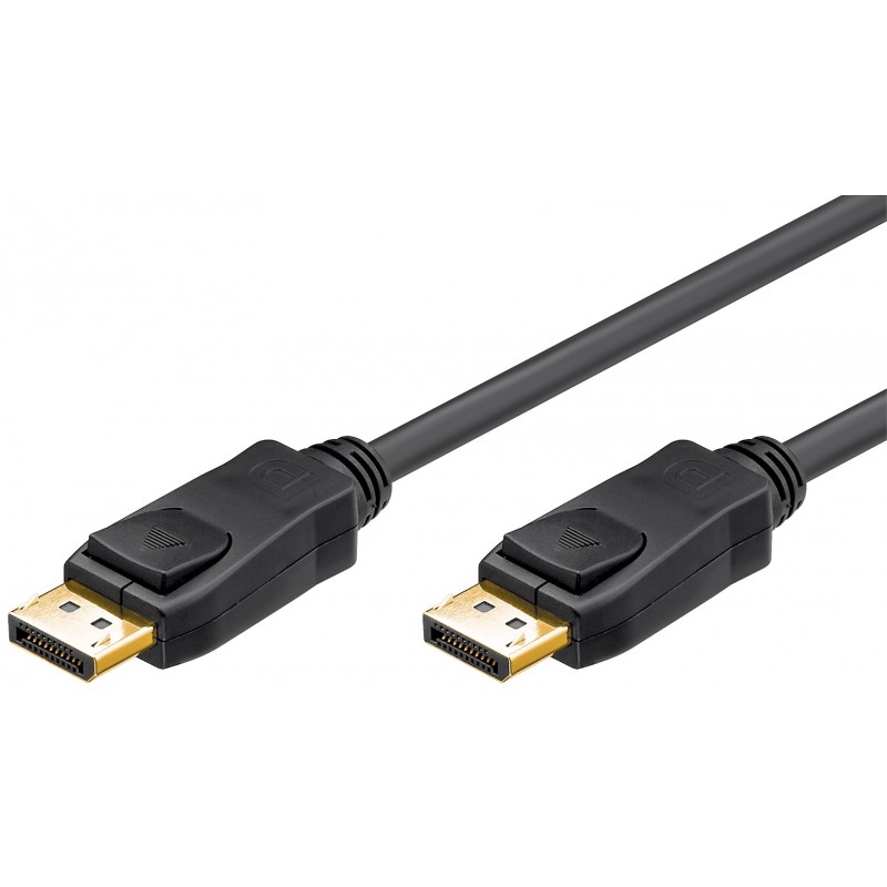 CABLE DISPLAYPORT M-M 2MTS NEGRO v1.1