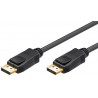 CABLE DISPLAYPORT M-M 2MTS NEGRO v1.1